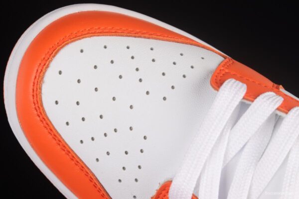 NIKE DUNK Low Cashew Blossom White Orange SB Buckle Breakbackboard Fashion Casual Sneakers DH4401-103 - Image 9