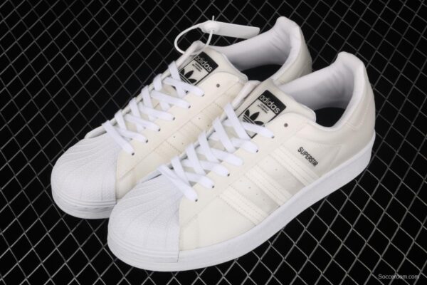 Adidas SuperStar FX7781 shell head clover 50th anniversary dazzle laser Korean version leisure couple board shoes - Image 10