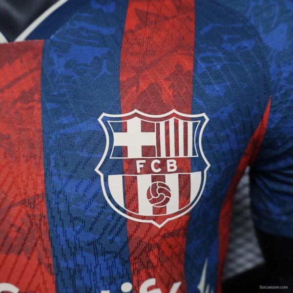 Player Version 24/25 Barcelona Red/Blue Special Jersey - Image 7