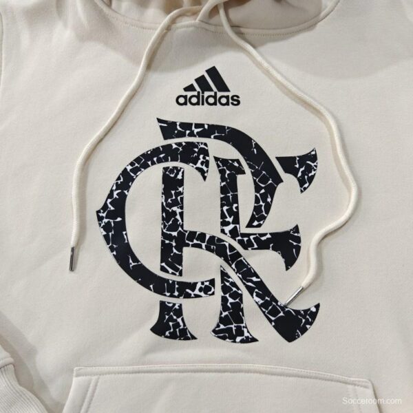 24/25 Flamengo Beige/Grey/White/Navy/Black Hoodie - Image 11
