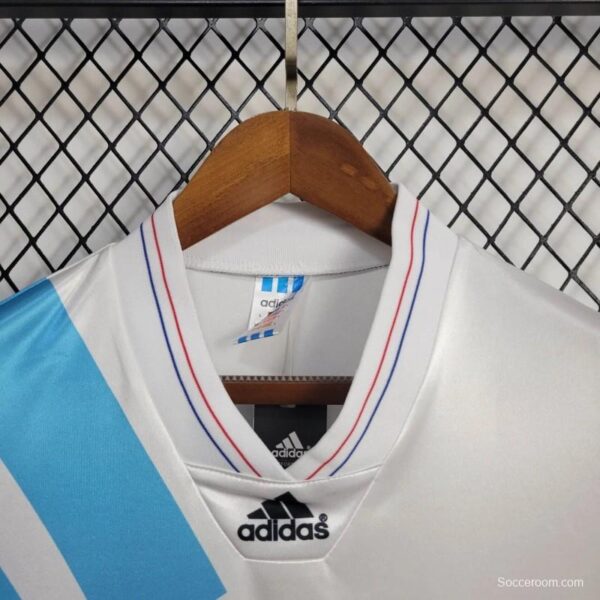 Retro 92/93 Olympique Marseille Home Jersey - Image 7