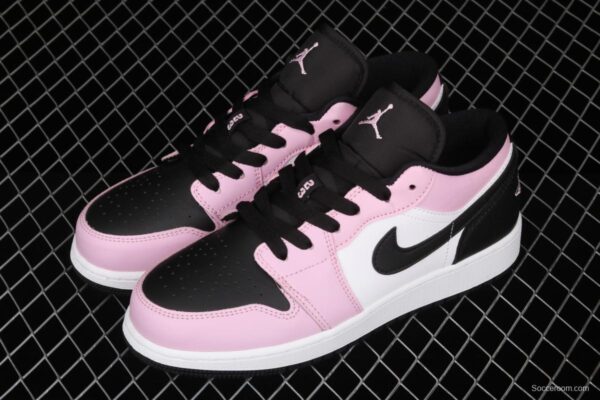 Air Jordan 1 Low low gang black powder 554723-601 - Image 10