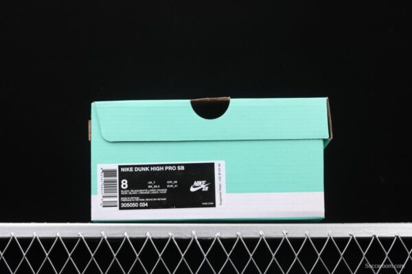 NIKE SB Zoom DUNK High PRO QS skateboard shoes with high uppers 305050-034 - Image 10