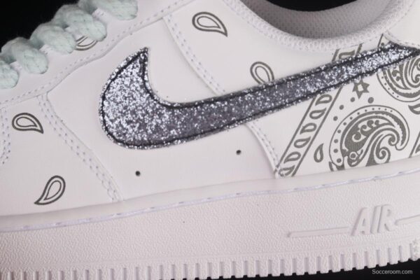 NIKE Air Force 1'07 Low Cashew Flower Low Sneakers CW2288-158 - Image 7
