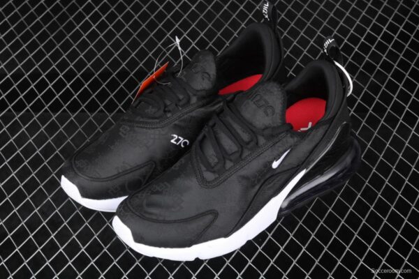 NIKE Max 270Black silk half-palm air cushion running shoes AJ0499-001 - Image 8