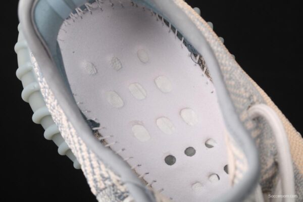 Adidas Yeezy Boost 350 V2 Israfil FZ5421 Darth Coconut 350 second Generation Silver Blue Angel Color BASF Popcorn - Image 4