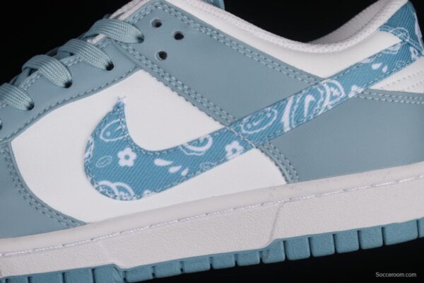 NIKE DUNK Low Green/blue paisley turquoise Paisley SB rebound fashion casual board shoes DH4401-101 - Image 7