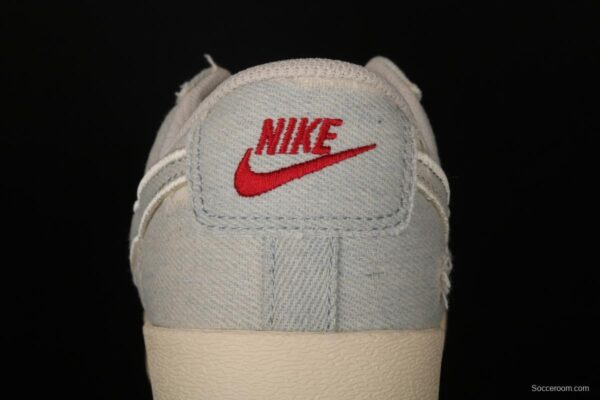 Levi's Strauss x NIKE Blazer Low LX Trail Blazers hole-breaking jeans low-side leisure sports board shoes AV9376-006 - Image 5