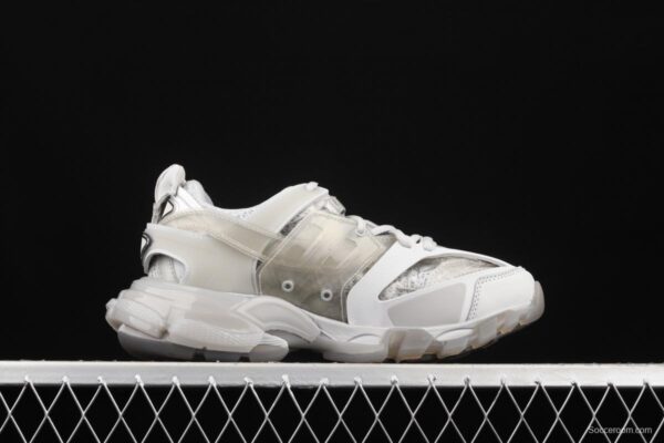 Balenciaga Sneaker Tess s.Gomma Res BI ALV/TIS EFF NUBUK/TIS E 2020 latest color matching trend running shoes W3BM41200 - Image 15