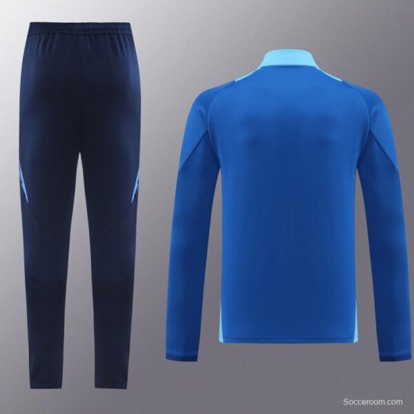 24/25 Adidas Blue Full Zipper Jacket +Long Pants - Image 16