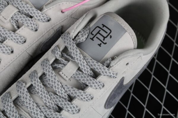 Reigning Champ x NIKE Blazer SB defending champion 3M reflective joint name board shoes 454471-009 - Image 6