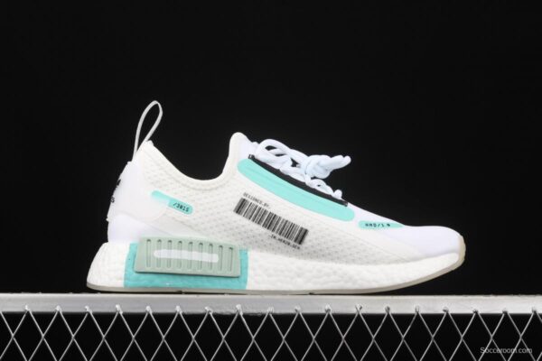 Adidas NMD_R1 SPECTOO FZ3628 elastic knitted running shoes - Image 14