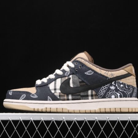 Travis Scott × SB DUNK joint name board shoes cashew fruit CT5053-001