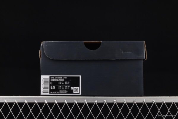 NIKE Air Force 11607 Low Manchester Bee khaki brown Manchester bee suede low-top casual board shoes DC1939-200 - Image 11