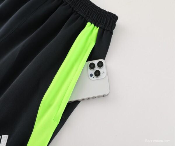 2024 Adidas Black/Green Full Zipper Jacket+Pants - Image 20