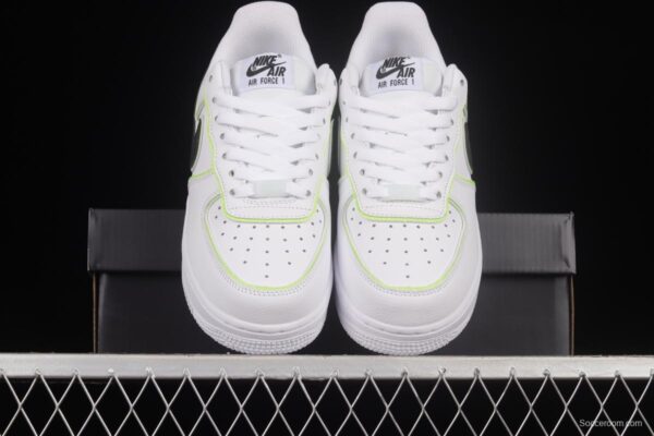 NIKE Air Force 1'07 Low Black and White Luminous Low Casual Sneakers CW2288-304 - Image 12