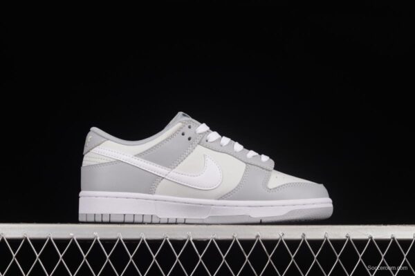 NIKE DUNK Low Retro Grey White Cool Grey Color Matching SB Buckle Rebounds Fashion Casual Sneakers DJ6188-001 - Image 15