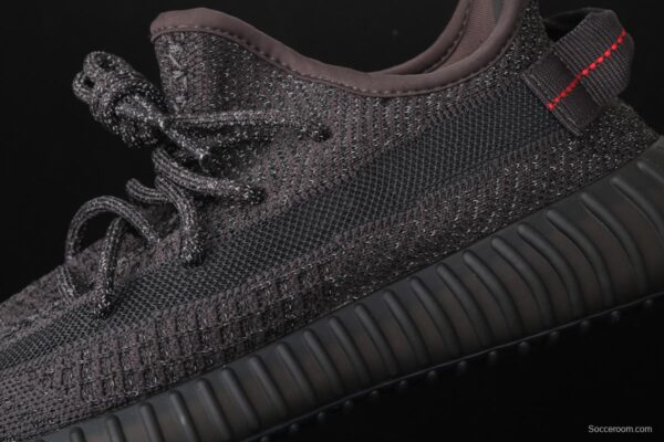Adidas Yeezy 350 Boost V2 FU9007 Darth Coconut 350 second generation black sky star hollowed-out silk color BASF popcorn - Image 7