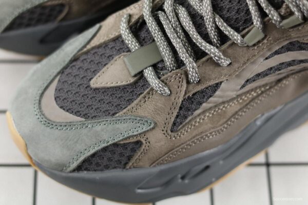 Adidas Yeezy Boost 700Inertia EG6860 Kanye coconut 700gray brown running shoes 3M reflection - Image 10