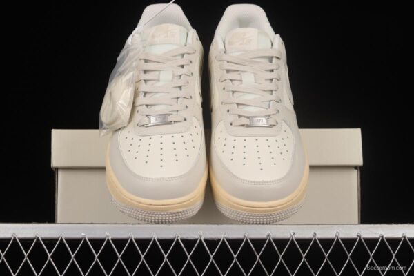 NIKE Air Force 1'07 Low White Gray Low Casual Sneakers BS8871-227 - Image 12