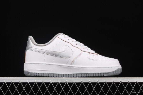 NIKE Air force1 Low labei maker white and blue color matching low-top casual board shoes DC5209-100 - Image 15