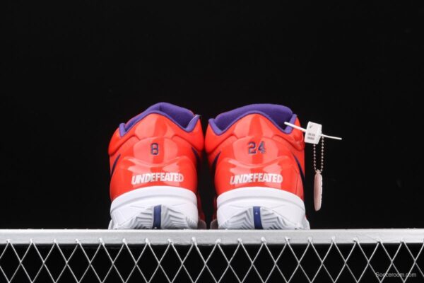 NIKE Zoom Kobe 4 Protro UNDEFEATED Kobe Bryant four generations of sun orange low-top men's basketball shoes CQ3869-800 - Image 11