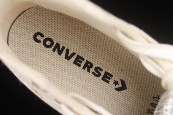 Converse All Star Lift Embroidered Flowers Platform Shoes A01586C - Image 3