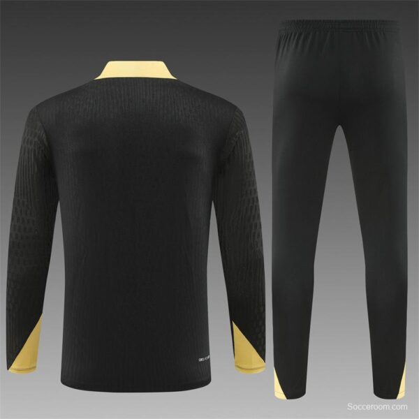 24/25 Barcelona Black Half Zipper Jacket+Long Pants - Image 15
