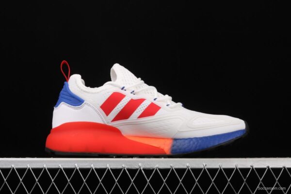 Adidas ZX 2K Boost FV8588 2020 summer new clover popcorn vintage running shoes - Image 16
