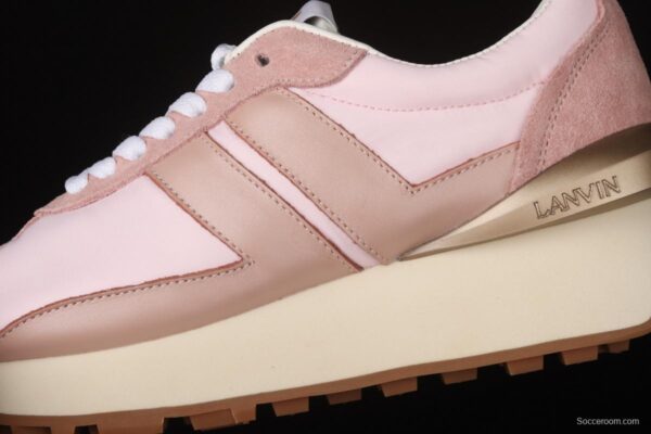 Lanvin Bumper French classic luxury brand Langfan retro leisure sneakers - Image 7