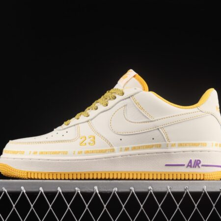 Uninterrupted x NIKE Air Forece 1 MORE THAN beige signature graffiti all over the sky star low upper board shoes DW8802-605