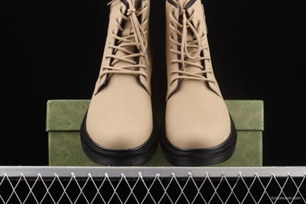 Gucci Screener GG High-Top Sneaker Gucci retro college style leisure Martin boots JPO605535 - Image 13