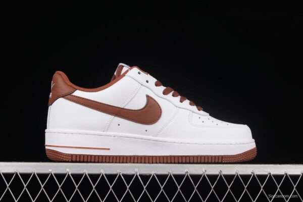 NIKE Air Force 11607 Low Pecan Chocolate Brown low-top casual board shoes DH7561-100 - Image 15