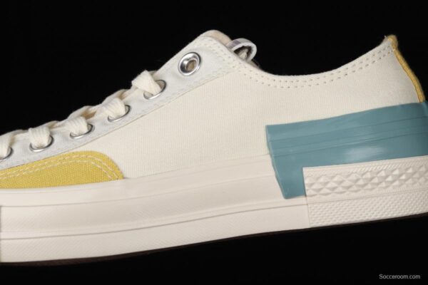 Converse Chuck 70s Tangram splicing low-top casual board shoes 572445C - Image 7