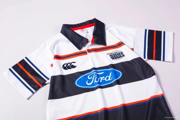 Auckland Blues 1996 Mens Retro Rugby Jersey - Image 5