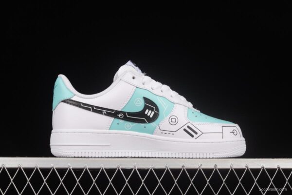 NIKE Air Force 1'07 Low PS5 Video Game Theme Low Top Sports Casual Sneakers DD8959-103 - Image 15