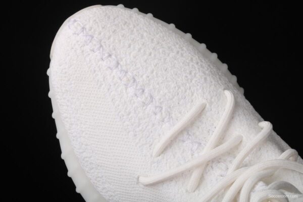 Adidas Yeezy 350V2 All White Real Boost Basf das coconut 350 second generation CP9366 fluorescent white BASF popcorn - Image 10
