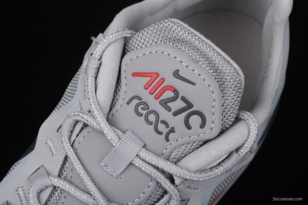 NIKE Max 270React Just Do It mixed technology half palm air cushion running shoes CT2203-002 - Image 7