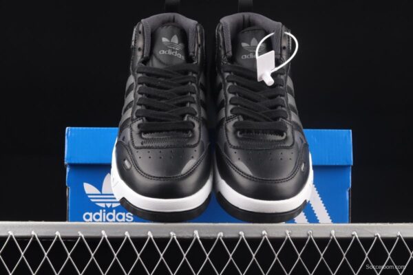Adidas Post UP H00165 Darth clover middle top casual basketball shoes - Image 13