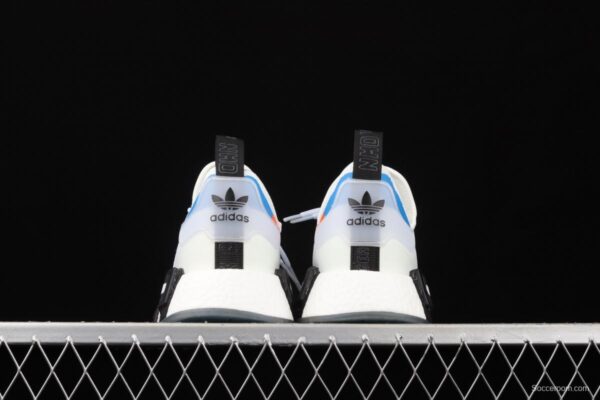 Adidas NMD_R1 SPECTOO FZ3209 elastic knitted running shoes - Image 12