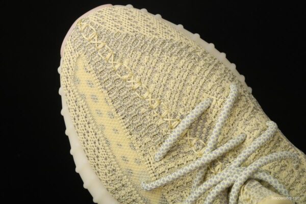 Adidas Yeezy 350 Boost V2 FV3255 Darth Coconut 350 second generation hollowed-out silk yellow star matching BASF popcorn - Image 9