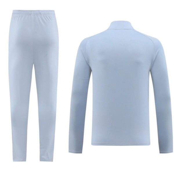 2024 Nike Light Blue Half Zipper Jacket+Pants - Image 16