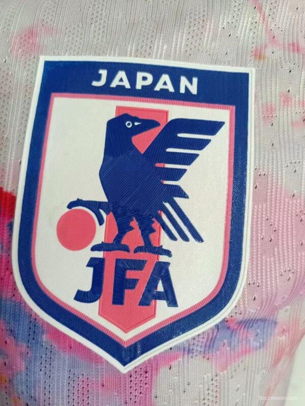 Player Version 2024 Japan White Special White/Pink Jersey - Image 2