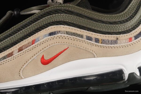 NIKE Air Max 97 brown color matching bullet air cushion running shoes DC3494-992 - Image 7