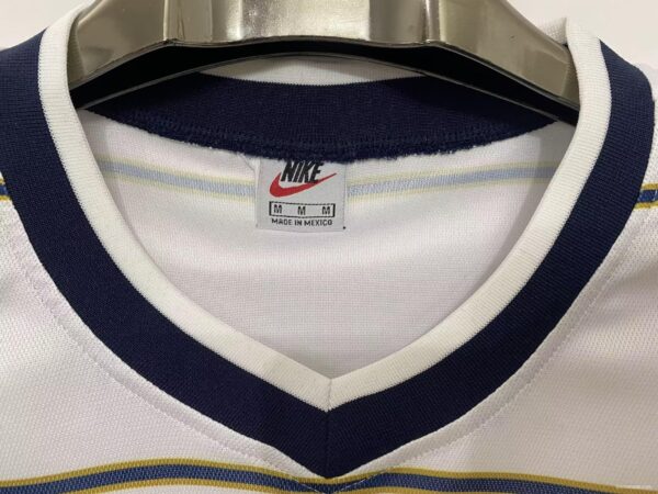 Retro 97/98 Pumas UNAM Away White Jersey - Image 6