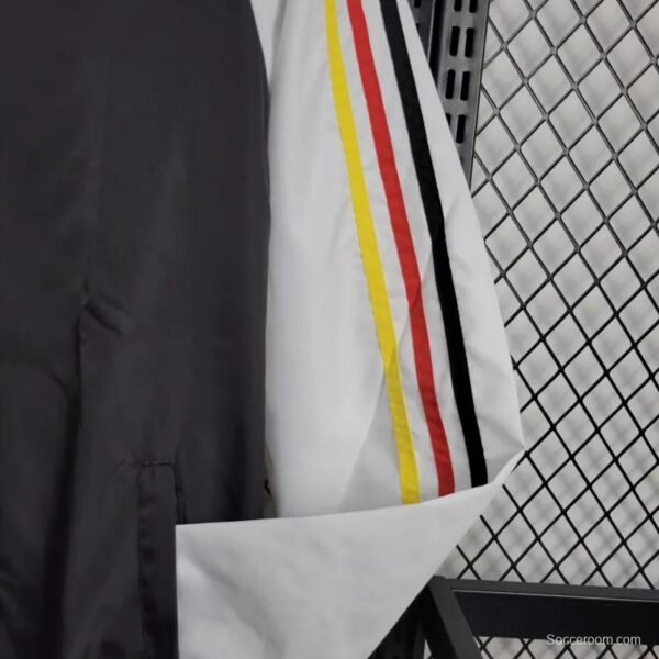 24/25 Manchester United Black/White Windbreaker - Image 3