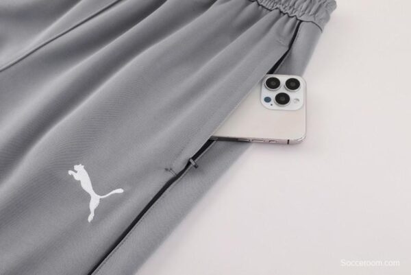 24/25 Puma Grey Full Zipper Jacket +Long Pants - Image 6