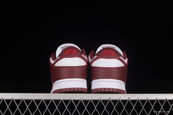 NIKE SB DUNK Low Prm wine red and white color matching SB buckle broken rebound fashion casual shoes DD1503-108 - Image 13
