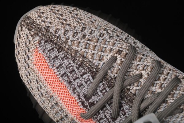 Kids Adidas Yeezy 350 Boost V2 GW0089 Darth Coconut 350 second Generation Kids - Image 9