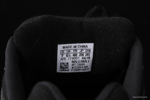 Adidas Yeezy Boost 700Inertia FU6684 Kanye coconut 700all black running shoes 3M reflection - Image 10